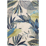 Blue Jungles Rug - 6 Ft. Round