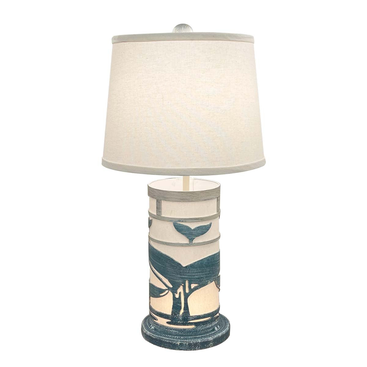 Diving Whales Table Lamp