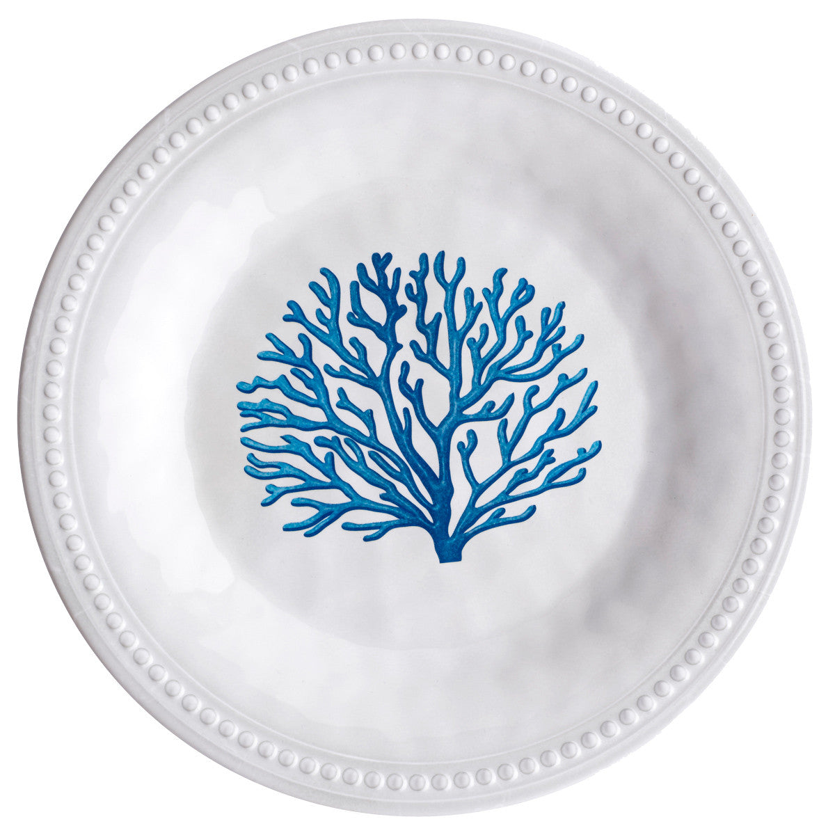 Blue Coral Dessert Plate - Set of 6