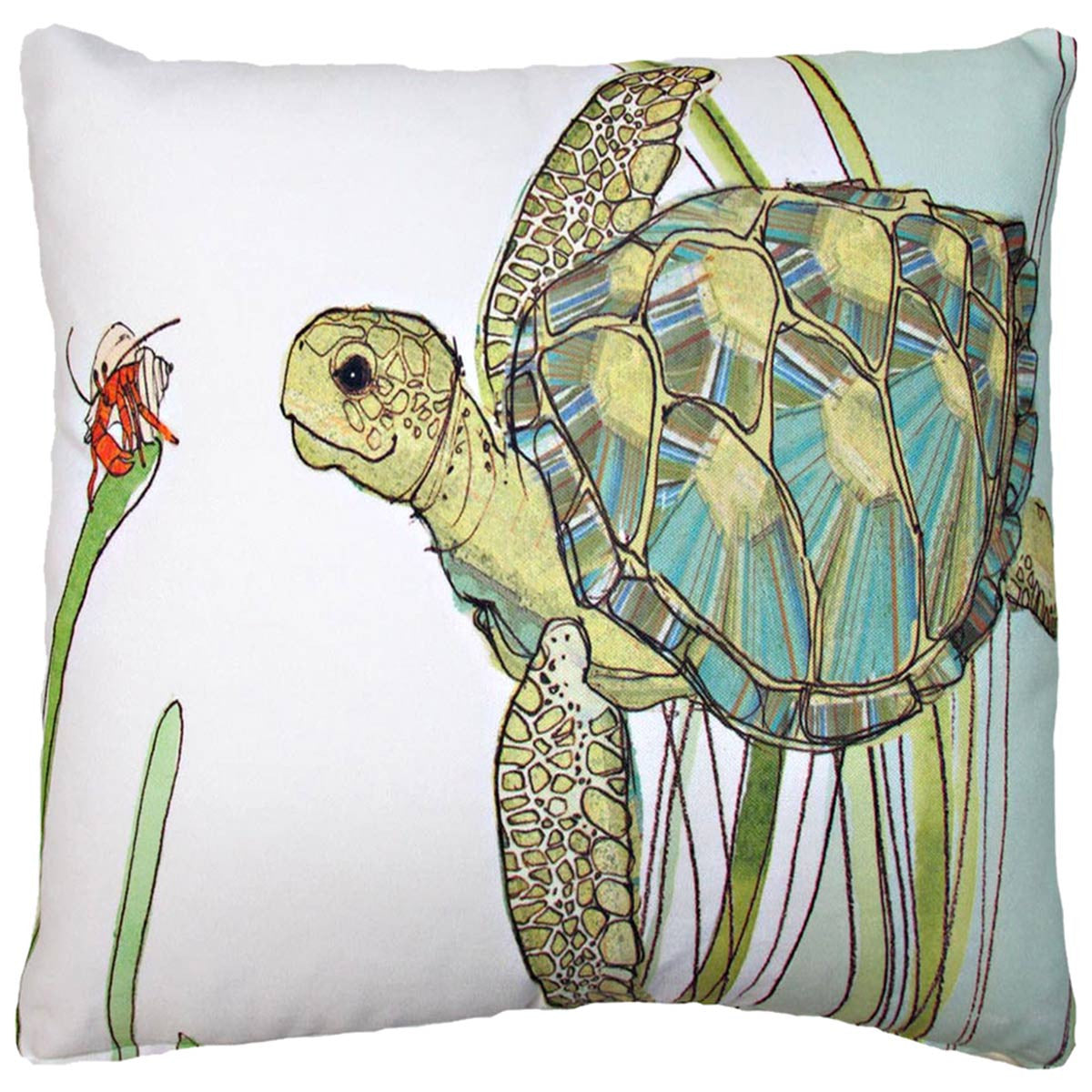 Bimini Tortoise Indoor/Outdoor Pillow