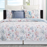 Coral Waters Quilt Bed Set - King- SALE