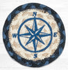Compass Rose Braided Coasters - Set of 6
