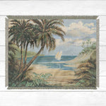 Tropical Palms Throw - Small