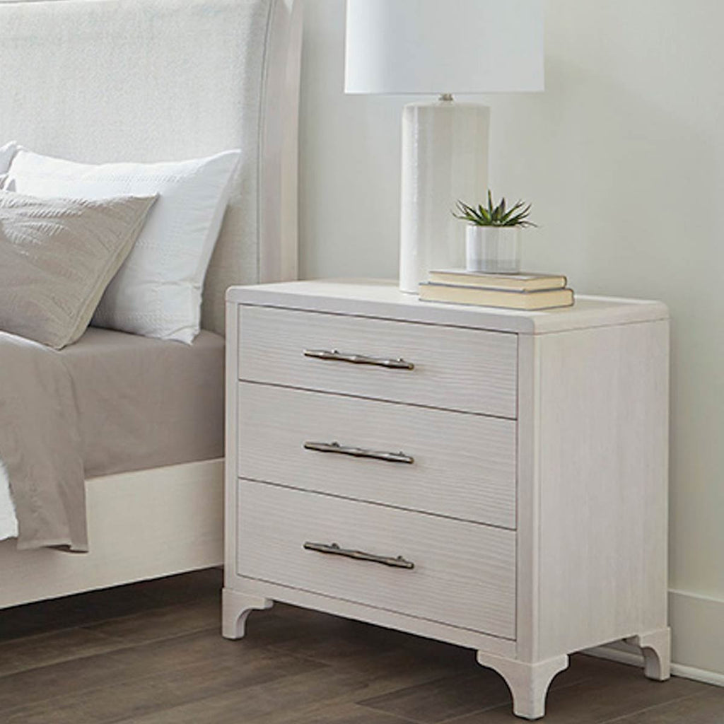 Amalfi 3 Drawer Nightstand with USB - OUT OF STOCK UNTIL 09/18/2026