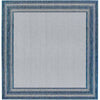 Baker Beach Multi Border Indoor/Outdoor Rug - 8 Ft. Square