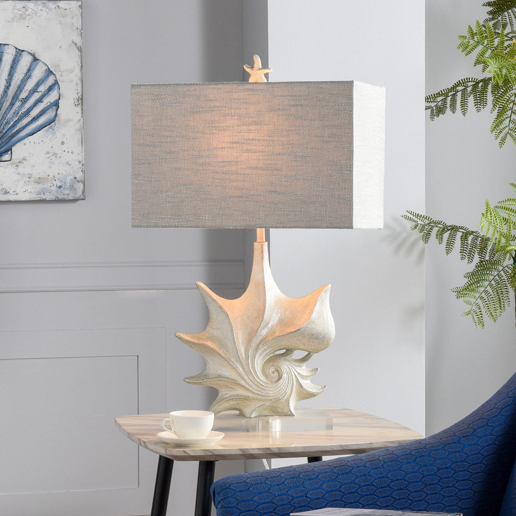 Swirling Seashell Table Lamp