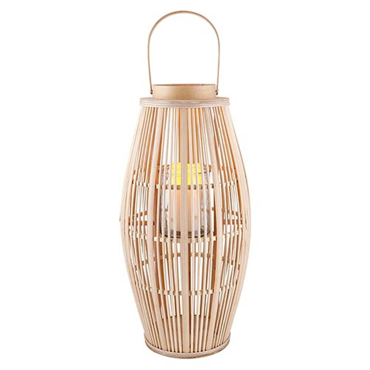 Golden Glow Bamboo Lantern