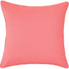 Coral Pink Euro Sham
