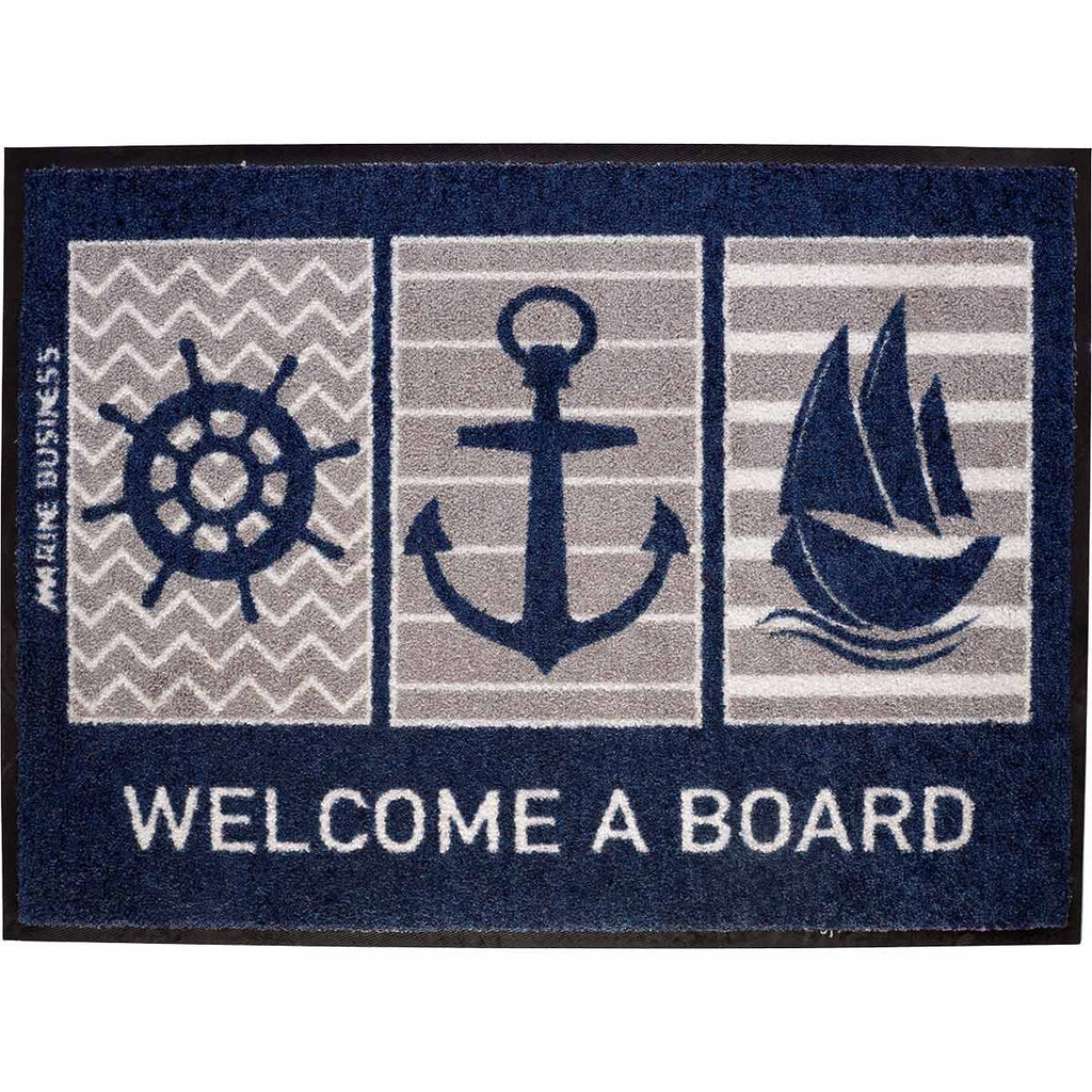 Welcome Aboard Entrance Mat - OUT OF STOCK UNTIL 08/21/2026