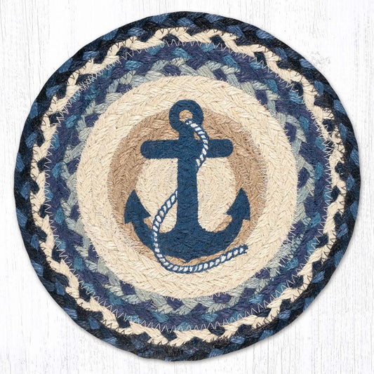 Anchor Round Trivets - Set of 3