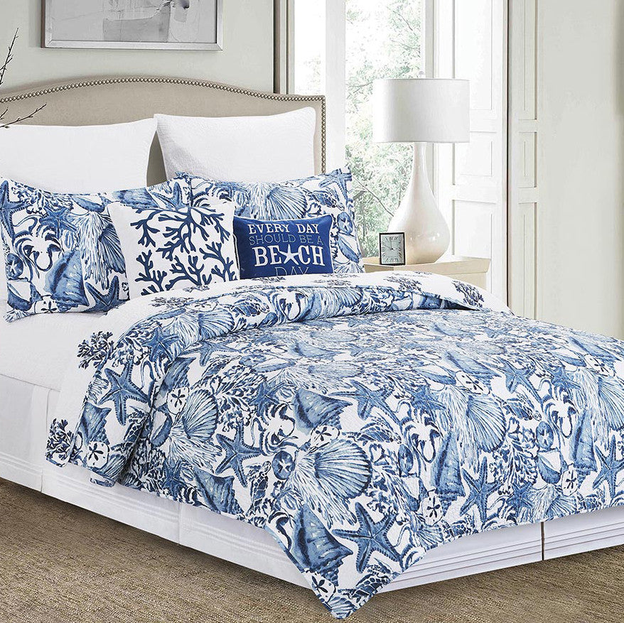 Deep Sea Bounty Bedspread - Full/Queen