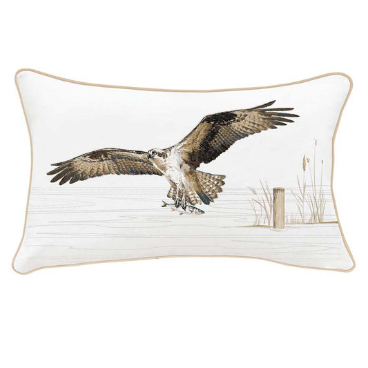 Nautical Osprey Indoor/Outdoor Pillow
