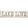 Lake Love Wood Sign