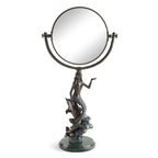 Mystic Mermaid & Dolphin Mirror