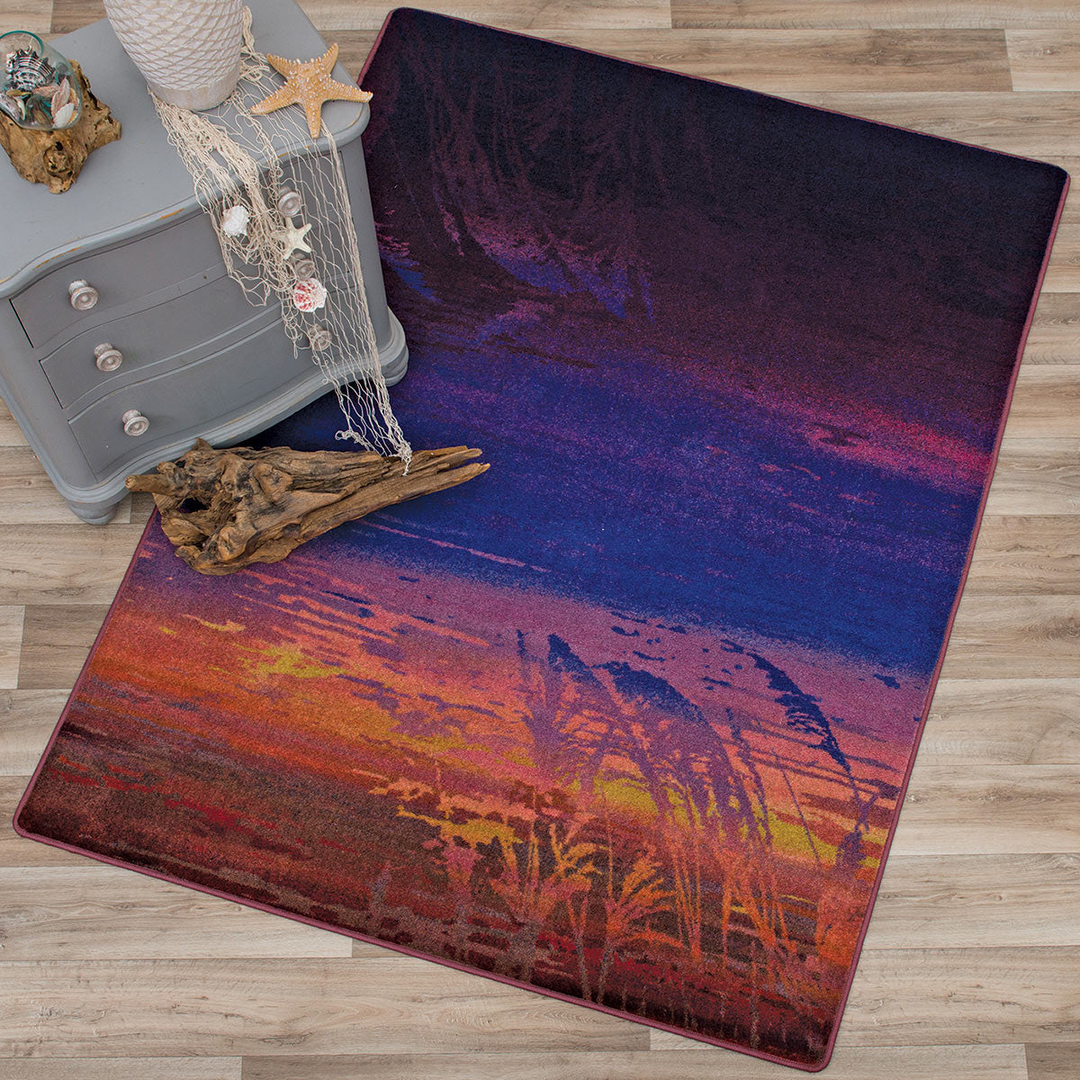 Seagrass Sunset Rug - 8 x 11