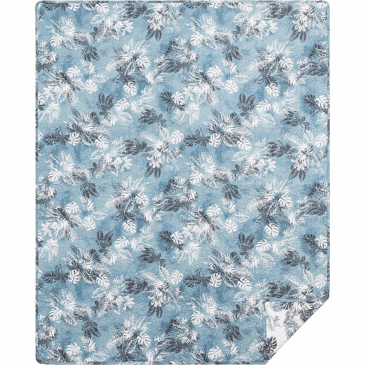 Monstera Paradise Throw Blanket