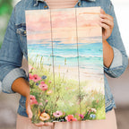 Golden Hour Beach Wall Art