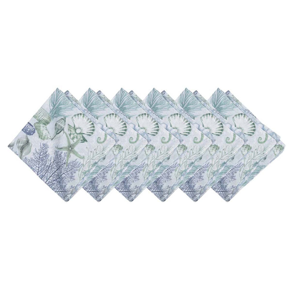 Seascape Coastal Napkins - Set of 6