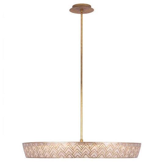 Capiz Points Pendant Light - 39 Inch - OUT OF STOCK UNTIL 08/21/2026