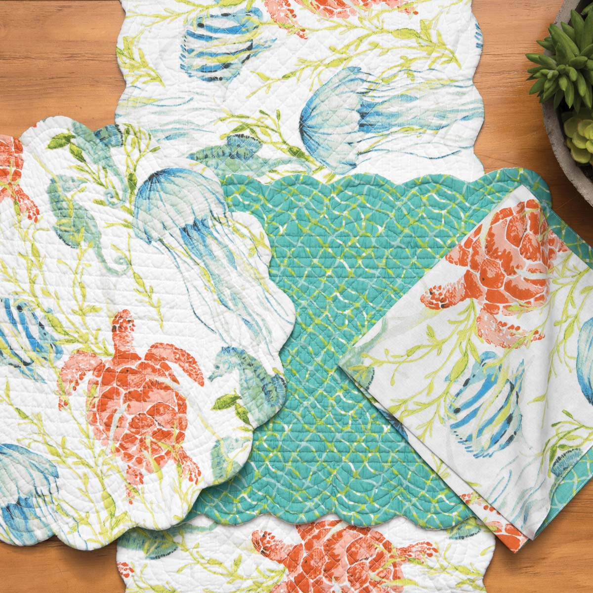 Sea Life Napkins - Set of 6