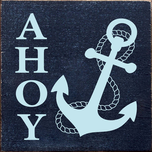 Anchors Ahoy Wall Art