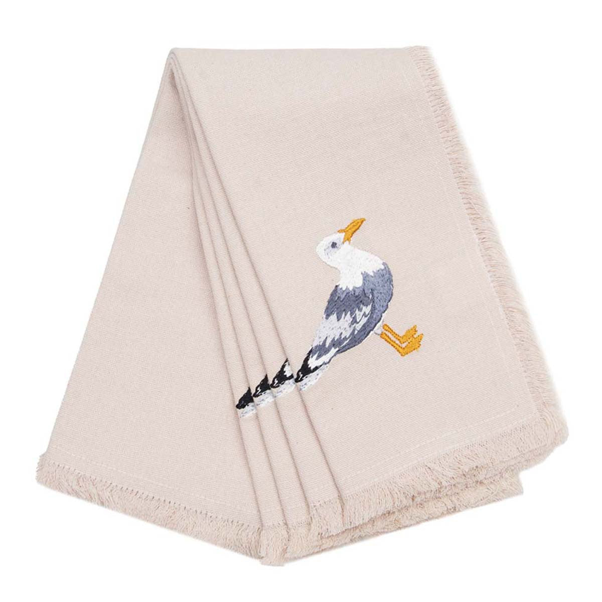 Sea Bird Napkin - Set of 4