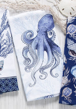 Indigo Octopus Purpose Terry Towel - SALE