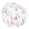 Coral Waters Round Placemats - Set of 6