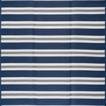 Yacht Club Stripes Indoor/Outdoor Utility Mat - 6 x 9