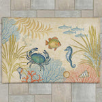 Coral Garden Outdoor Rug - 4 x 6