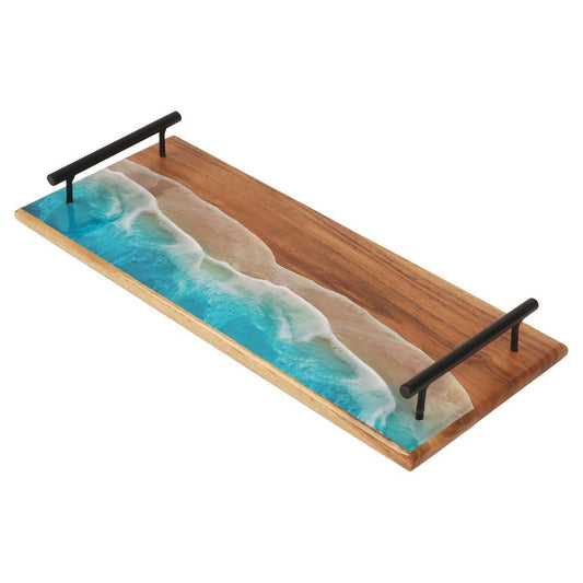 Ocean Swells Serving Tray