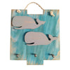 Coastal Whale Key Hook Plaque