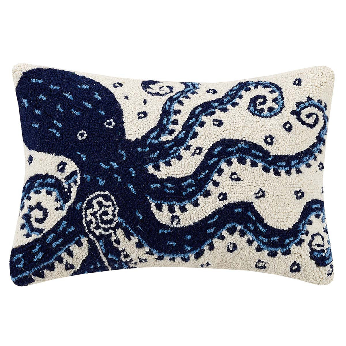 Majestic Octopus Hooked Pillow