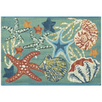 Ocean Gems Indoor/Outdoor Floor Mat - 3 x 4