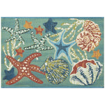 Ocean Gems Indoor/Outdoor Floor Mat - 3 x 4