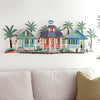 Tropical Village Wall Art