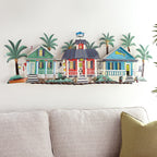 Tropical Village Wall Art