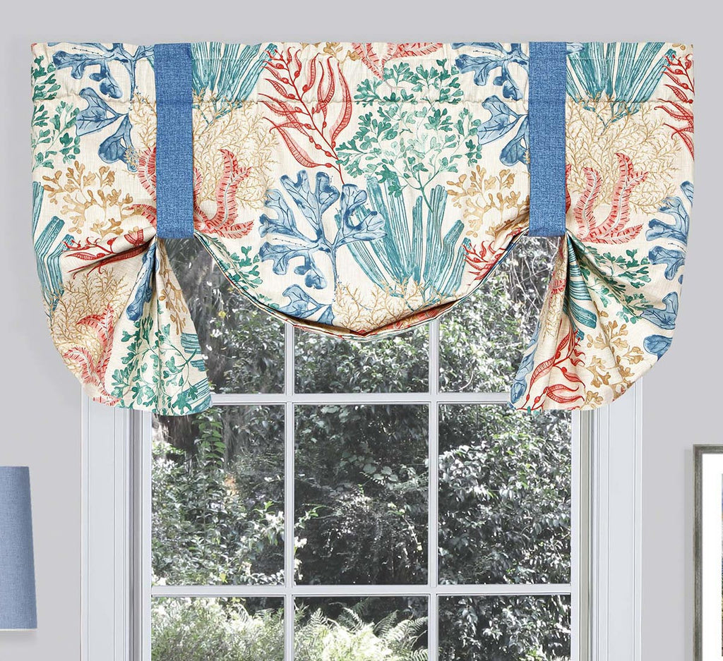 Rainbow Reef Tie Up Valance