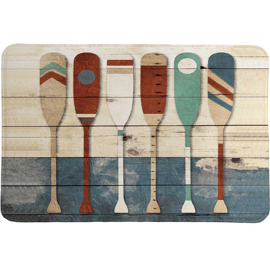 Paddles Memory Foam Rug