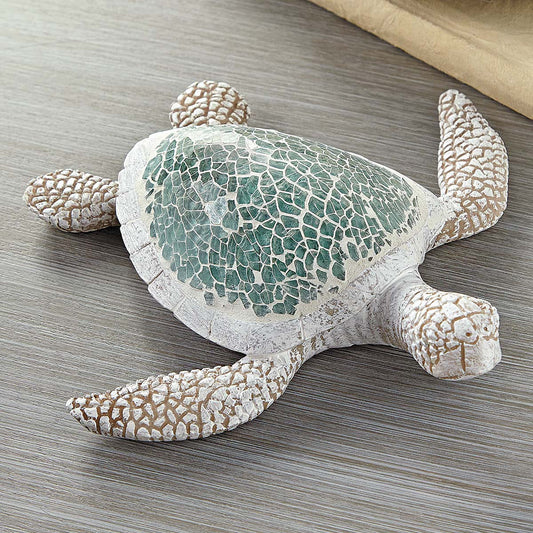 Mosaic Sea Turtle Sculpture