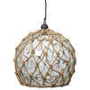 Clear Glass Buoy Pendant Light