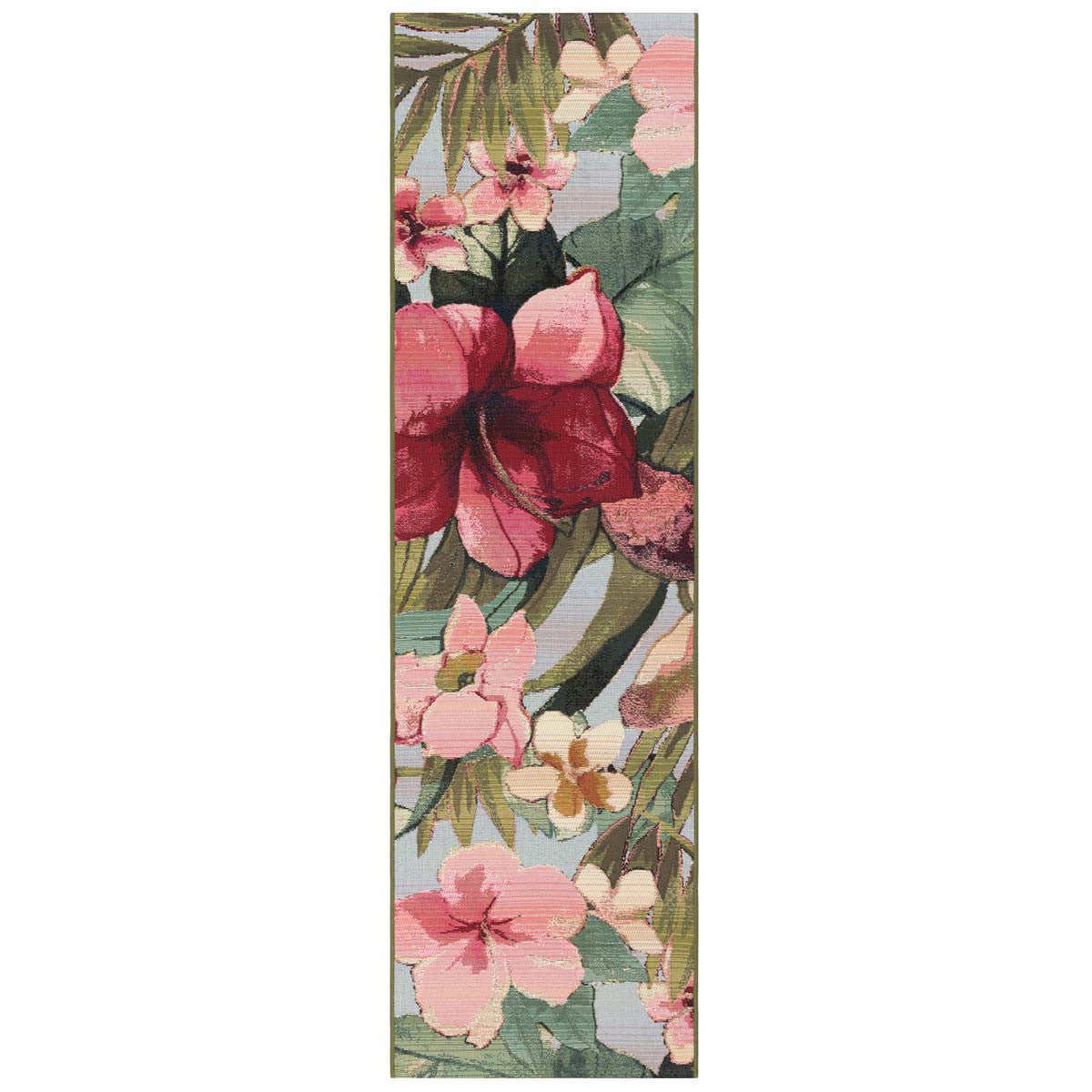 Petal Paradise Indoor/Outdoor Rug - 2 x 8 - OUT OF STOCK UNTIL 08/17/2026
