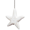 White Starfish Fan Pull