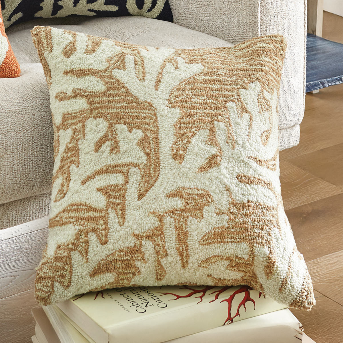 Barrier Reef Natural Indoor/Outdoor Pillow