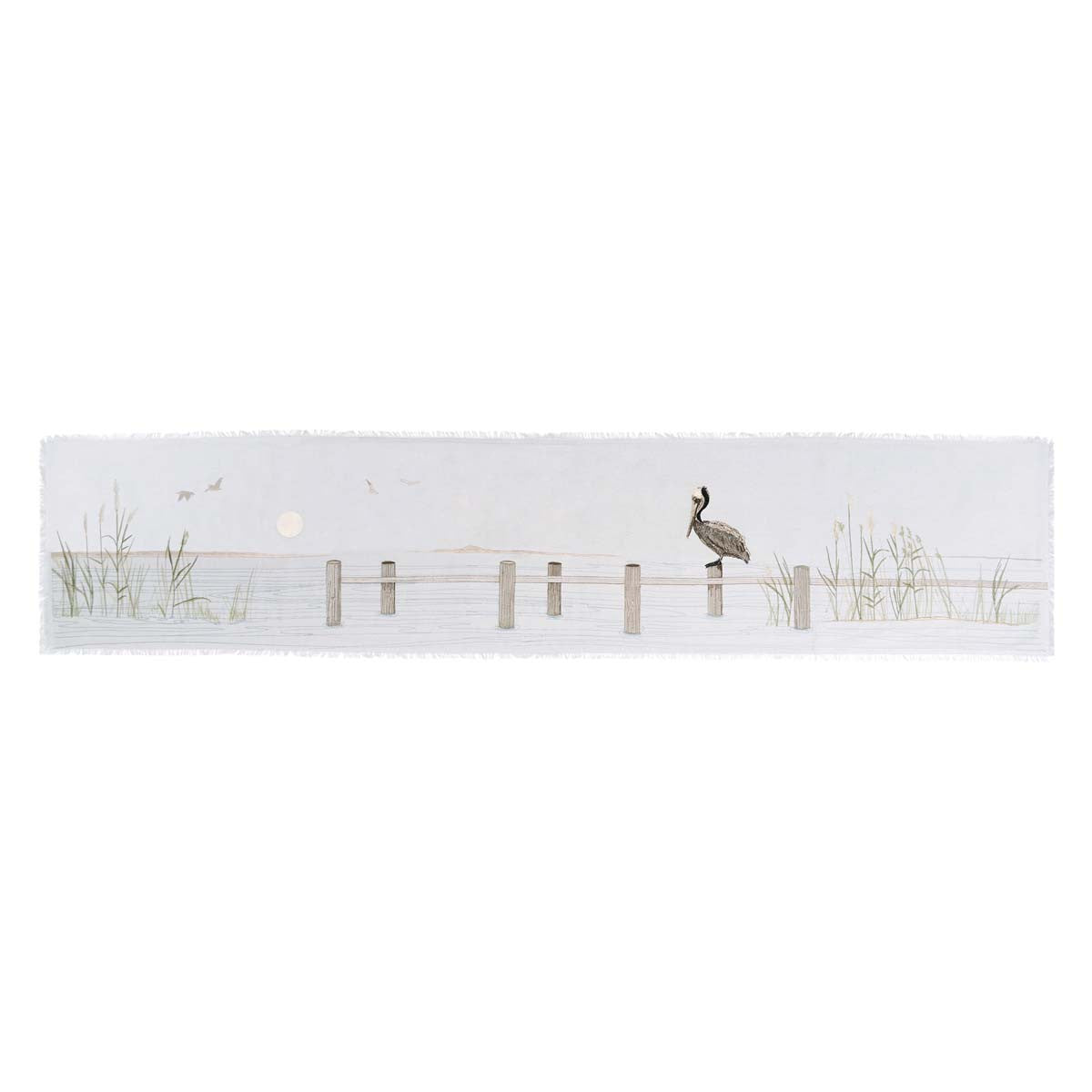 Bayshore Pelican Table Runner