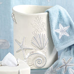 Bayside Seashells Waste Basket