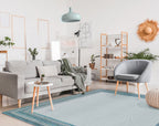 Bordering Seas Indoor/Outdoor Rug - 8 Ft. Square - OUT OF STOCK UNTIL 10/28/2026
