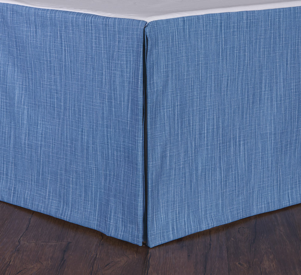 Rainbow Reef 15 Inch Bedskirt - King