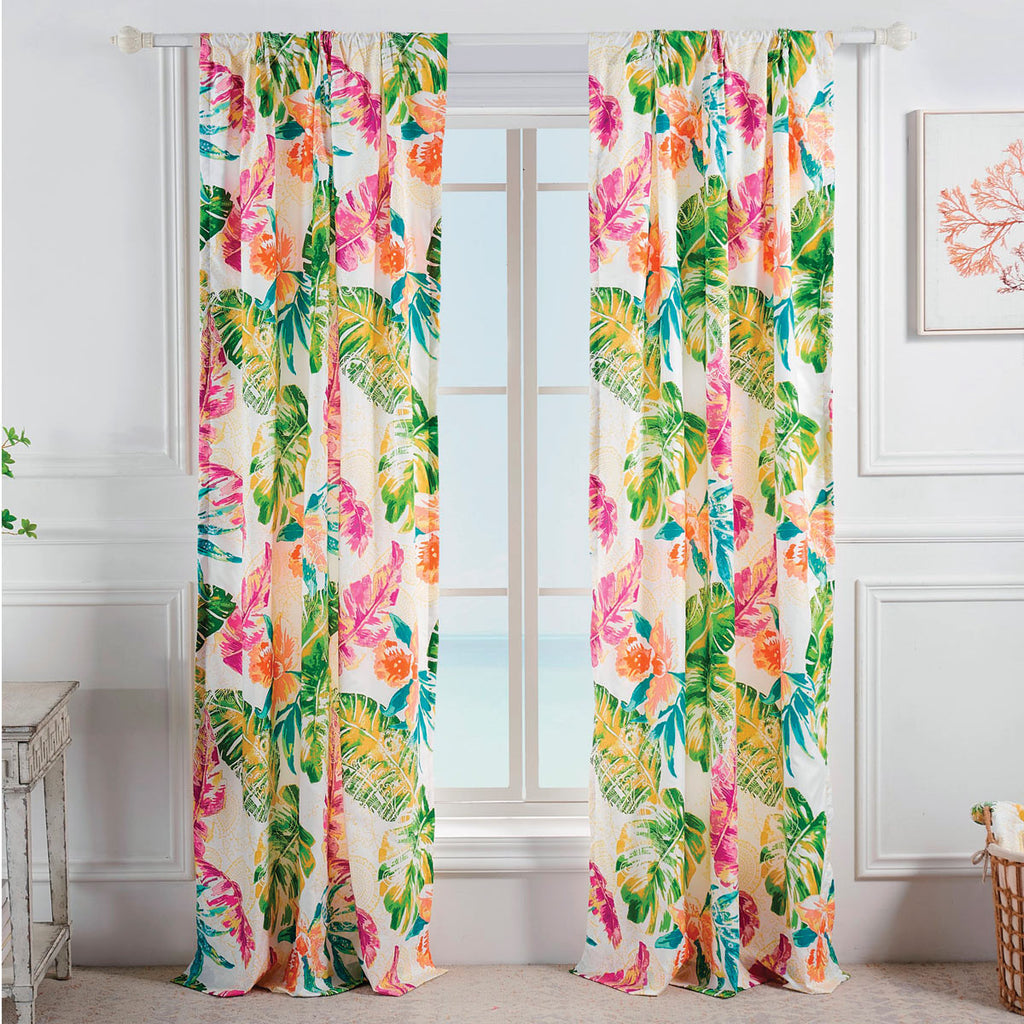 Tropical Flora Drapes