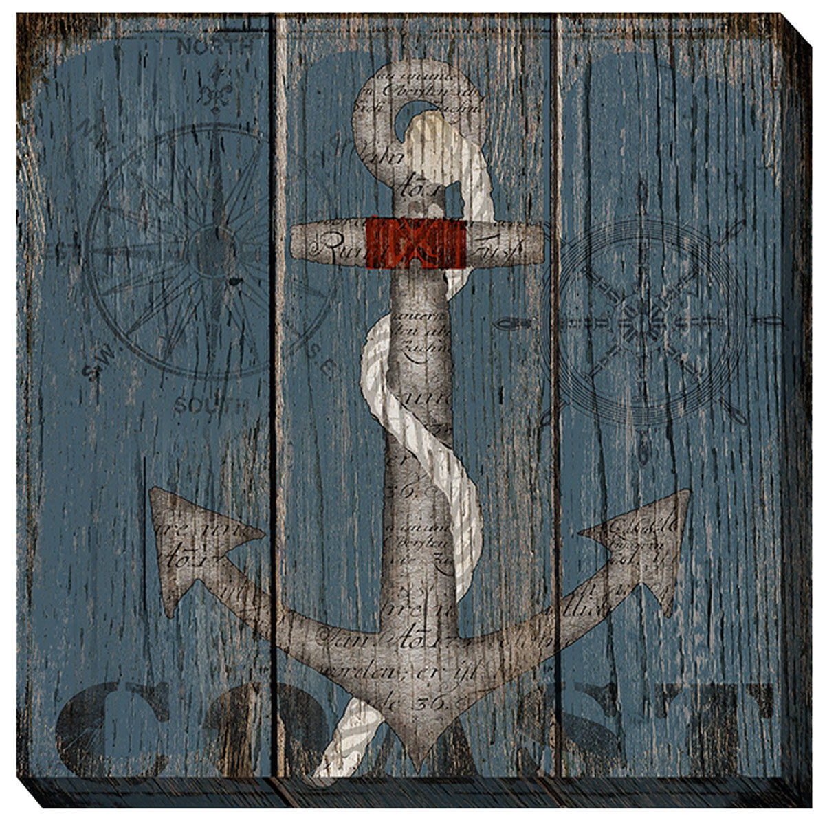 Coastside Anchor Outdoor Wall Art